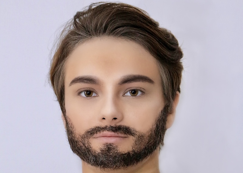 drag king makeup-london makeup for drag king