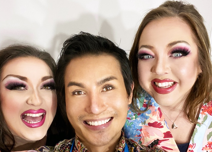 James Adisai makeup artist  drag makjuep inspired for women